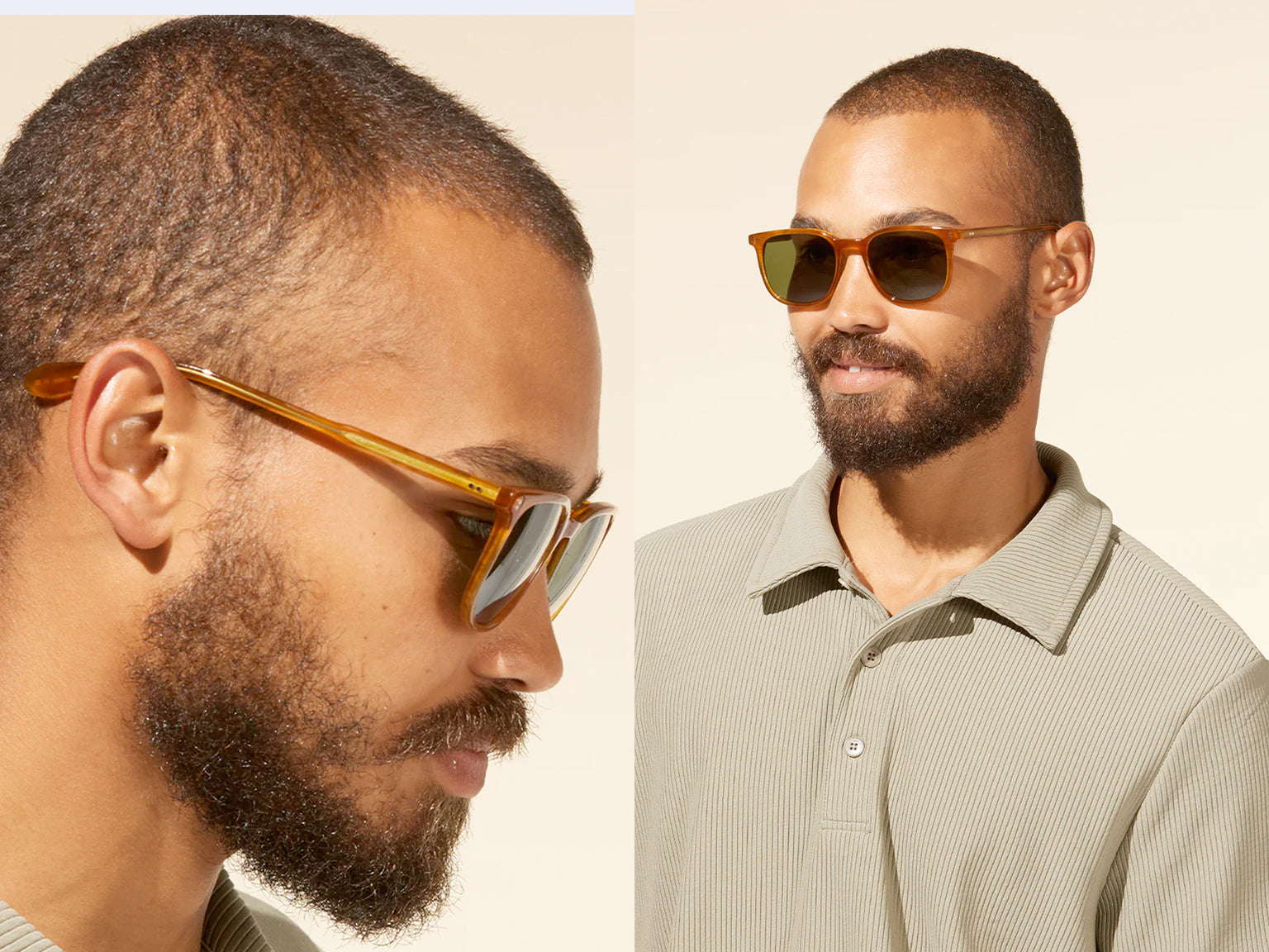 Garrett Leight Bentley Sun (Butterscotch)