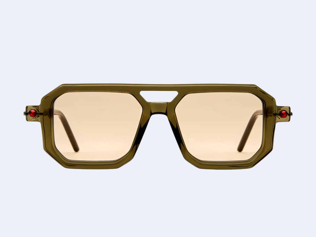 Kuboraum P8 Sun (Transparent Military Green)