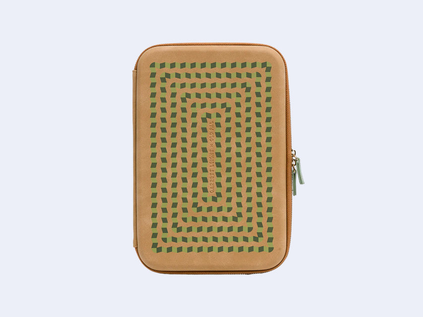 Garrett Leight Collector's Case (Old Pal Beige Green)